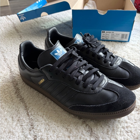 Adidas Samba Men's Black Sneakers size 12 - Picture 5 of 6